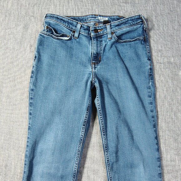 Carhartt Jeans Womens Size 4 Regular 30x30 Blue Relaxed Fit Carpenter - Picture 2 of 13